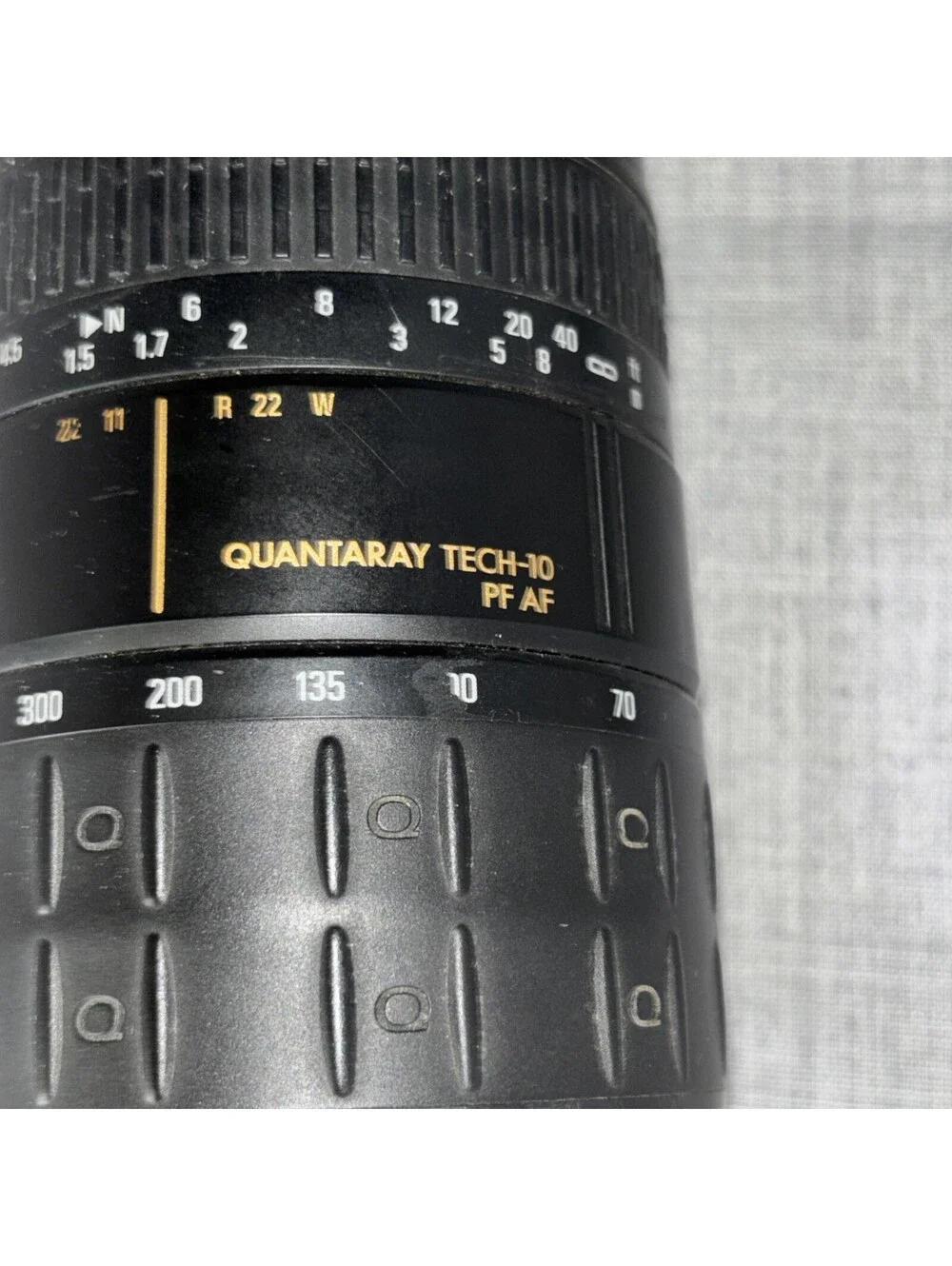 QUANTARAY TECH-10 PF AF-70-300MM Lense Japan, Fits PENTAX, KAF Mount, Good Cond!